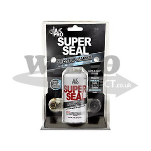 Air Conditioning Stop Leak Sealer Aircon Sealer Repair A/C Pro Super Seal R-134a