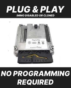 ✅FOR VW T5 1.9TDI BRR ECU PLUG & PLAY IMMO OFF ORI 038906016AH 0281012762 - Picture 1 of 2
