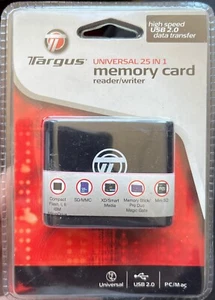 Targus Universal 32 in 1 Memory Card USB 2.0 Data Reader/Writer TGR-CRD25 - Picture 1 of 1
