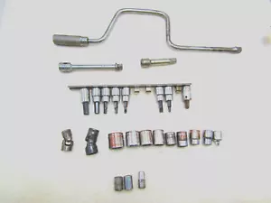 Socket & ratchet assortment, inc. Stanley & Craftsman, SAE - Picture 1 of 7