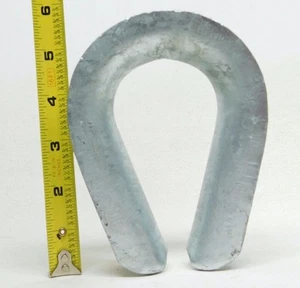 NEW! 7/8" Wire Rope MILITARY MARINE GRADE Heavy Duty Thimbles Hot Galvanized HB - Picture 1 of 8