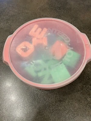 Mattel Tuff Stuff Letter Set Toy 1971 - Image 1 of 2