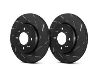EBC Front USR7218 USR Sport Slotted Coated Brake Rotor For 14-18 370Z Q70 - Picture 1 of 1