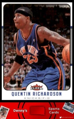 2006 Fleer #134 Quentin Richardson New York Knicks Basketball Card - Image 1 of 2