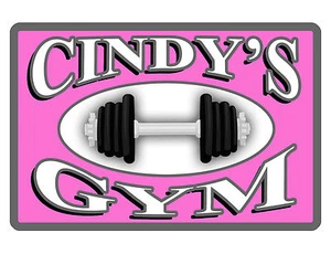 GIMNASIO PERSONALIZADO FIRMA TU NOMBRE ALTA CALIDAD ALUMINIO ALTO BRILLO COLOR ROSA DD#426 - Imagen 1 de 2