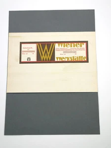 Kuriosa - seltener Gutschein der Wiener Werkstätte - Picture 1 of 7