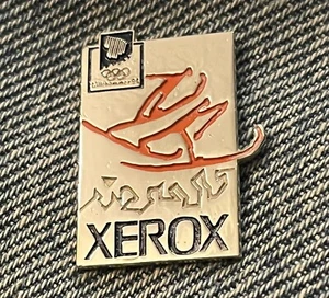 Pin pictograma olímpico Lillehammer 1994 ~ patrocinador ~ Xerox ~ combinación alpina - Imagen 1 de 2
