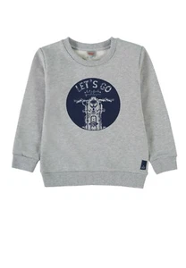 2126917 Kanz Jungen Sweatshirt Sweat grau Gr. 92 - 140 NEU