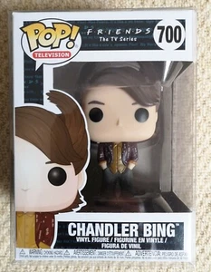 Friends 80's Hair Chandler Bing #700 Funko Pop NUEVO con protector pop - Imagen 1 de 5
