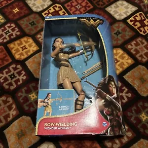 DC Comics Wonder Woman Bow-Wielding Doll Action Figure Collectible Mattel - Picture 1 of 11