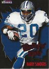 1997 Barry Sanders Pro Line Ii Memorabilia Bustin' Out #B7 (Free Snap Tight)