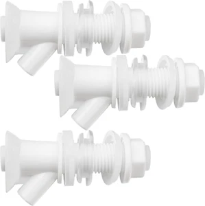 3 Pcs Push-Button Cooler Spigot Replacement, Compatible with Rubbermaid Gott Coo - Picture 1 of 12
