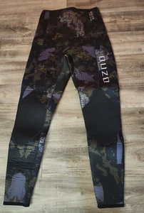Men's OUZO - 5MM Neoprene Spearfishing Wetsuit Pants Camouflage Hunting -M - NEW - Picture 1 of 3