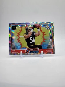 2024 Panini Donruss #12 ALEX HIGHSMITH Action All Pros Refractor (PAR) Steelers - Picture 1 of 2