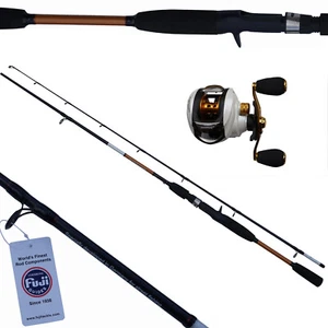 Skorpion Lucia Class Combo Gold BaitCast Rolle LH und Rute Angel Länge ca.1,98m  - Bild 1 von 4