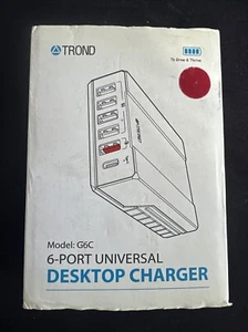 trond g6c 6-port universal desktop charger - Picture 1 of 2