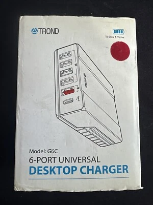 trond g6c 6-port universal desktop charger - Image 1 of 2