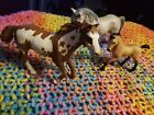 Lot Of 3 Schleich Horses Good Pre Owned