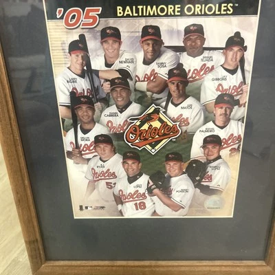 MLB 2005 Baltimore Orioles Mini Poster Framed - Image 1 of 4