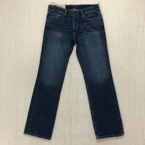 Hollister Boot Jeans Dark Wash Mens Size 30x30 Straight Leg Denim - Picture 1 of 9