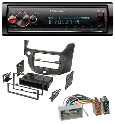 Pioneer Bluetooth USB MP3 DAB Autoradio für Honda Jazz (ab 2009) dunkelgrau - Bild 1 von 4