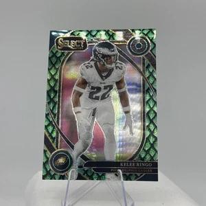 🐉 Kelee Ringo 2024 Panini Select Int. NFL Club Level Dragon Scale /81 Eagles - Picture 1 of 8