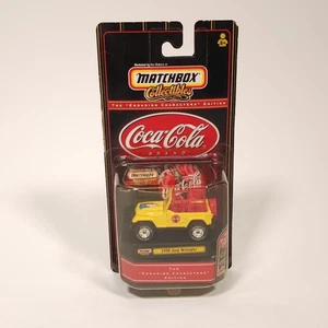Matchbox Collectibles Coca-Cola 1998 Jeep Wrangler Die-Cast Model Original Box - Picture 1 of 10