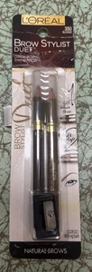 LOREAL BROW STYLIST DUET # 350 blonde  0.028 OZ EA - NEW - Picture 1 of 3