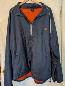 Starter Light Zip Up Jacket Size 3XL Mens Windbreaker Blue - Picture 1 of 18