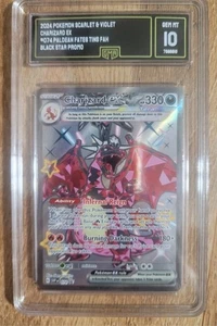 Charizard ex 074 Sv: Scarlet & Violet Promo Cards Holo Grade 10 - Picture 1 of 2