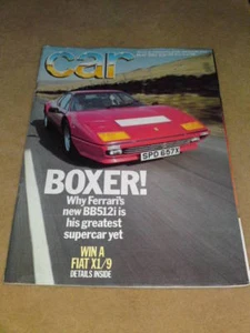 CAR MAGAZINE - FERRARI BB512i - May 1982 - Imagen 1 de 1