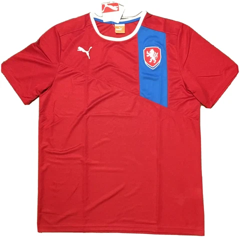 2012/13 Czech Republic Home Jersey XL Puma Euro Soccer Football Shirt NEW Cover