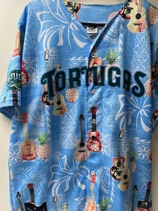 Red's Esmith Pineda 2024 Game Used Worn Daytona Tortugas Jersey TOP PROSPECT #21 - Picture 1 of 5