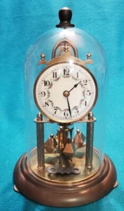 Euramca Trading Co. 400 Day Anniversary Clock Made In Germany works 9.5" - Picture 1 of 11