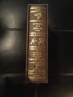 Hunting the African Lion by Jim Rikhoff As new #24/1000 - Image 1 of 3