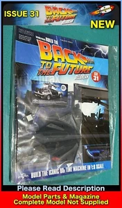 Eaglemoss Build The DeLorean Back To The Future Issue 31 Magazine & Model Parts - Picture 1 of 3