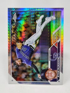 2023 Topps Chrome Ryan McMahon Prism Refractor #70 Colorado Rockies