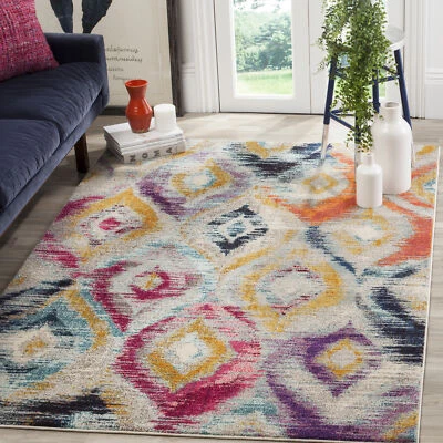 Safavieh Classic Texture Multi Vintage Area Rug MNC242F - Image 1 of 3