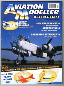 AVIATION MODELLER INTERNATIONAL Magazine December 1998 Free pullout plans - Picture 1 of 4