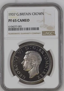 Great Britain Crown NGC PR-65 Cameo ! - Picture 1 of 2