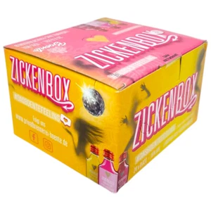 ZICKENGOLD Zickenbox Likör-Mix 24x 0,02L Klopfer 15% Vol. (41,65 EUR/l) - Bild 1 von 3