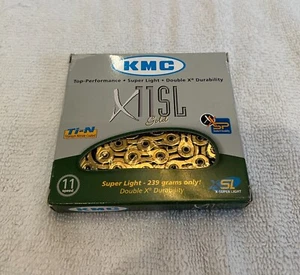 KMC X11SL 11 Speed Chain - Gold - Picture 1 of 2