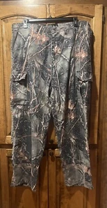 Hunting Pants Men's 2XL WFS Cargo Element Gear Camo Superflauge Game By Lynch - Picture 1 of 6