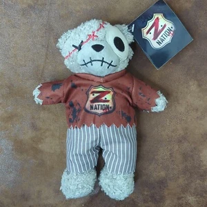 Teddy Scares Z Nation The Asylum 8" Plush Zombie Bear Applehead Factory - Picture 1 of 6