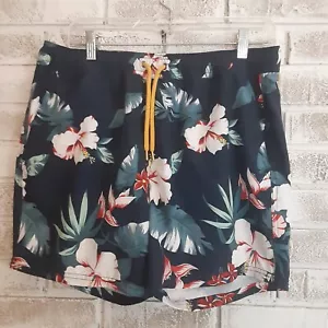 Costume da bagno J.Crew Flex taglia M tropicale floreale/marino - Foto 1 di 8