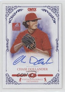 2022 Onyx Vintage Extended Auto Blue Ink /400 Chase Dollander #VACD.2 Auto