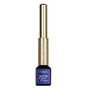 L'Oreal Paris Makeup Matte Signature Liquid Dip Eyeliner, Blue, 0.07 fl Oz