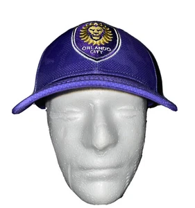 Adidas Orlando City MLS Snapback Hat Cap Purple Soccer Fotbol - Picture 1 of 8