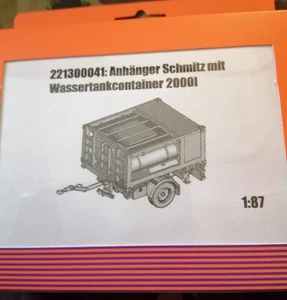 Minitanks - Made by Arsenal M - Anhänger mit Wassertank 2000 Liter- NEU & OVP - Bild 1 von 1