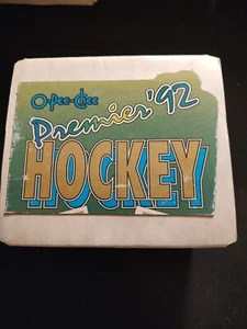 O-Pee-Chee Premier set completo di carte da hockey 1991/92 raccolte a mano - Foto 1 di 2